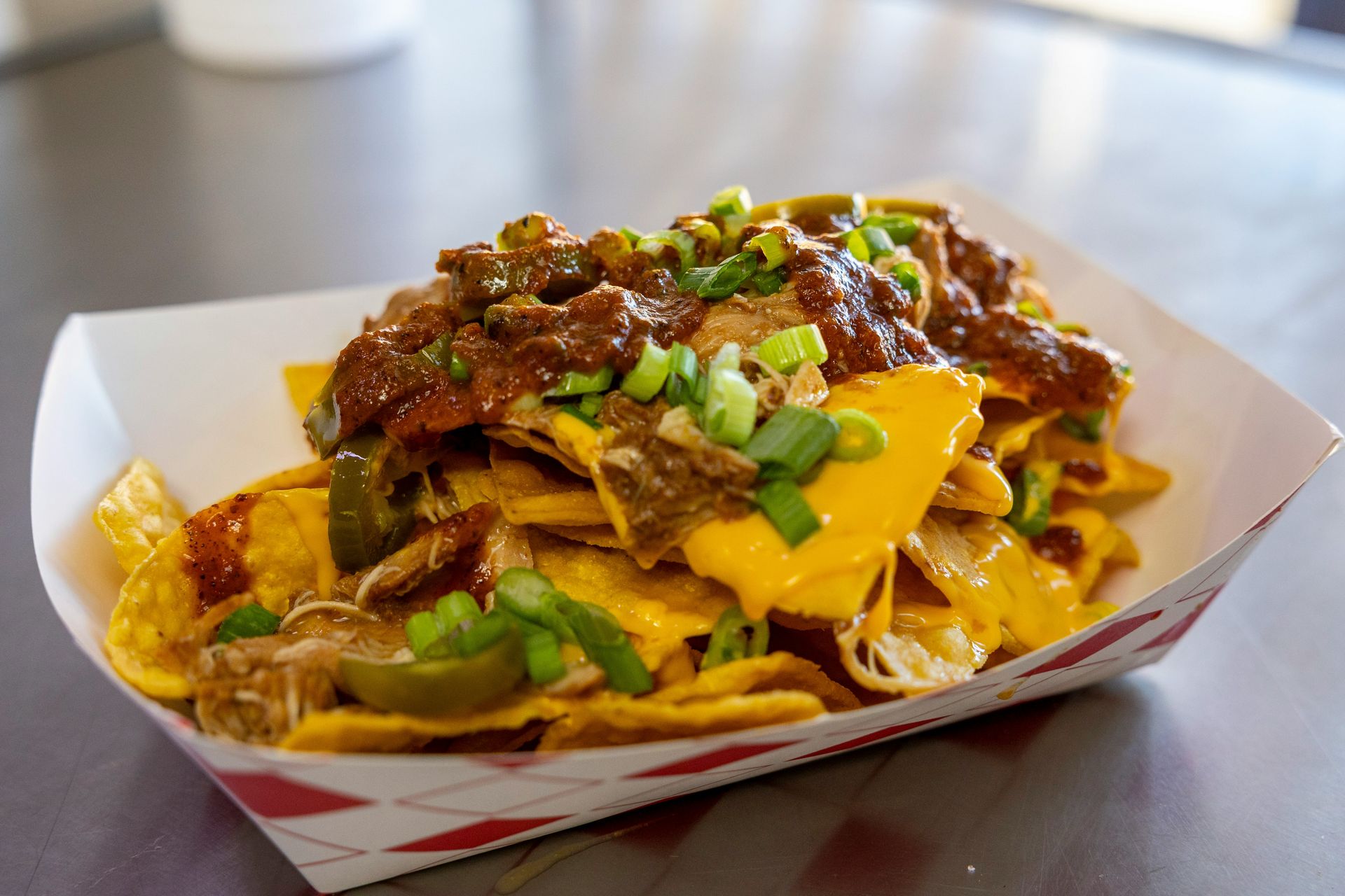 a plate of food